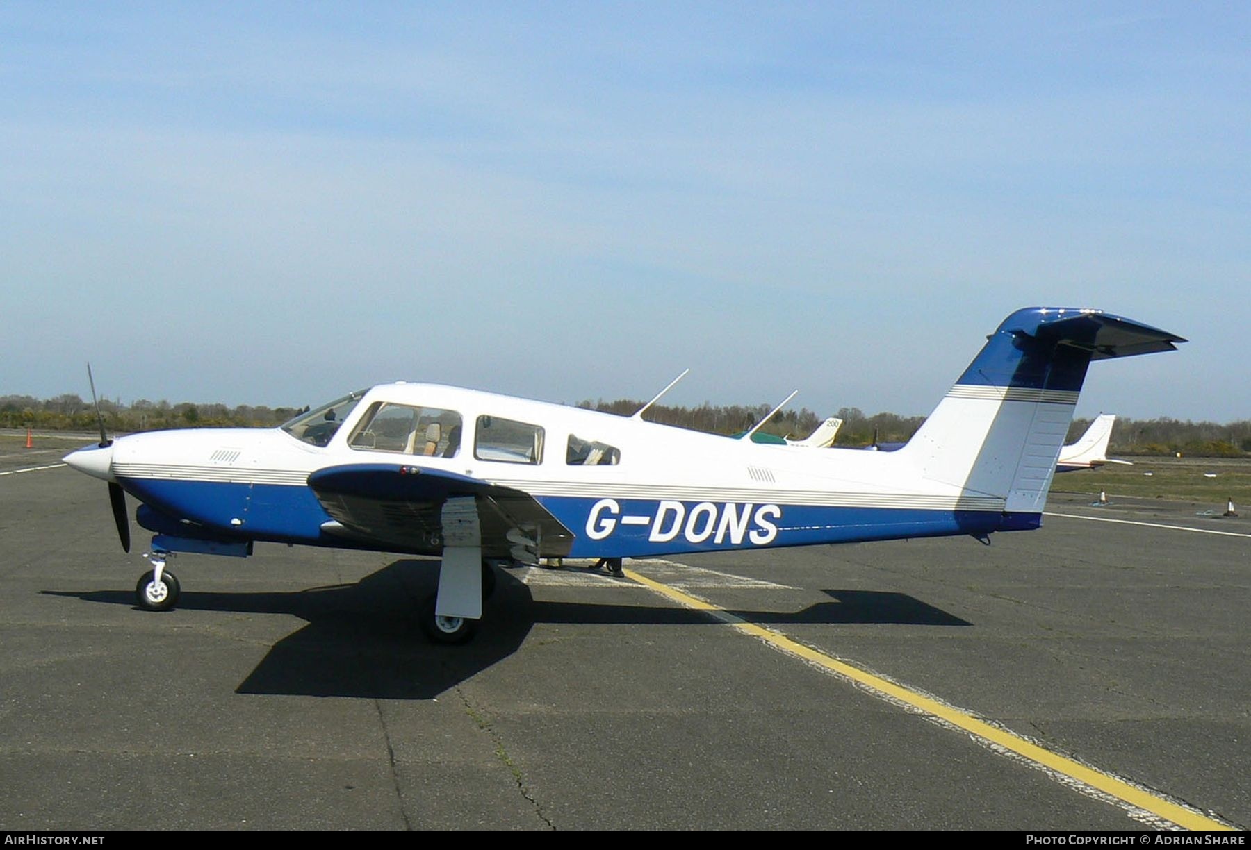 Aircraft Photo of G-DONS | Piper PA-28RT-201T Turbo Arrow IV | AirHistory.net #765683
