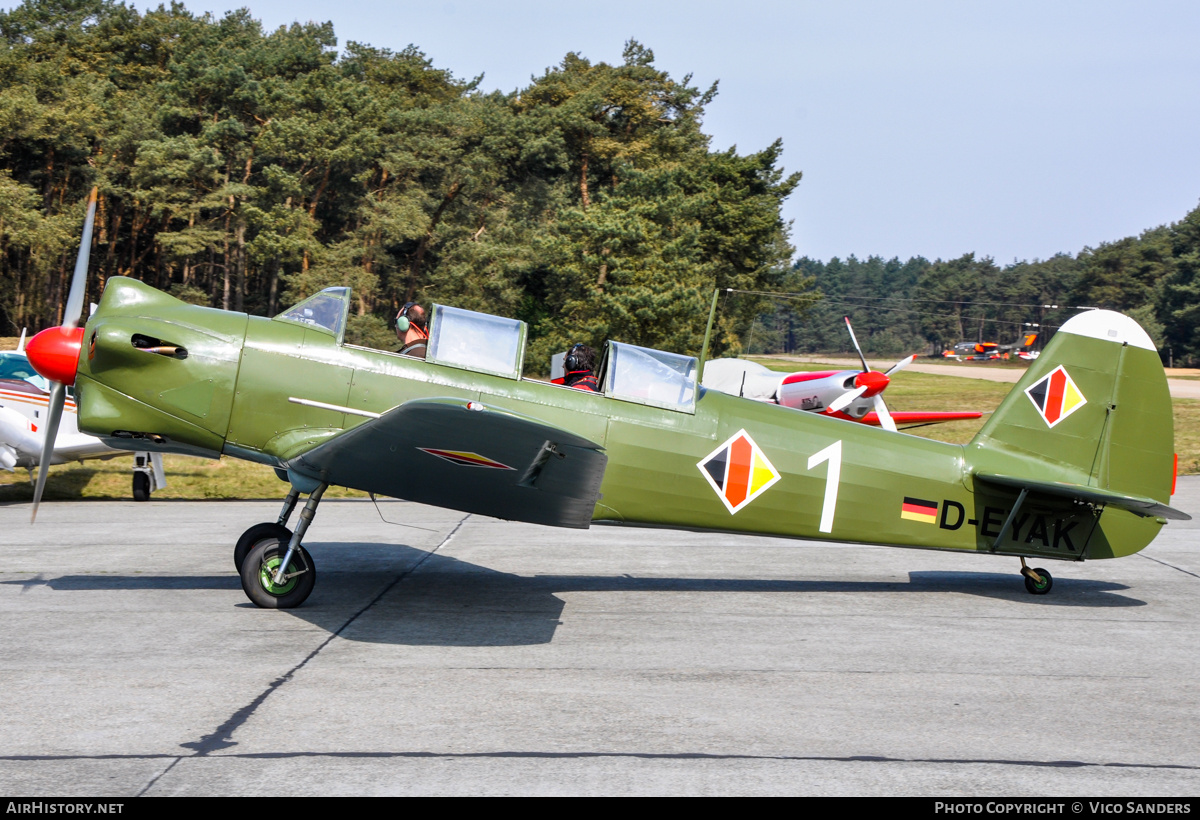 Aircraft Photo of D-EYAK | Nanchang CJ-5 | East Germany - Air Force | AirHistory.net #765703