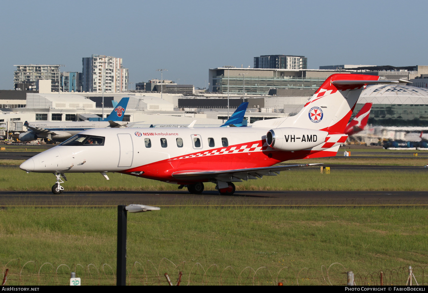 Aircraft Photo of VH-AMD | Pilatus PC-24 | NSW Ambulance | AirHistory.net #765704