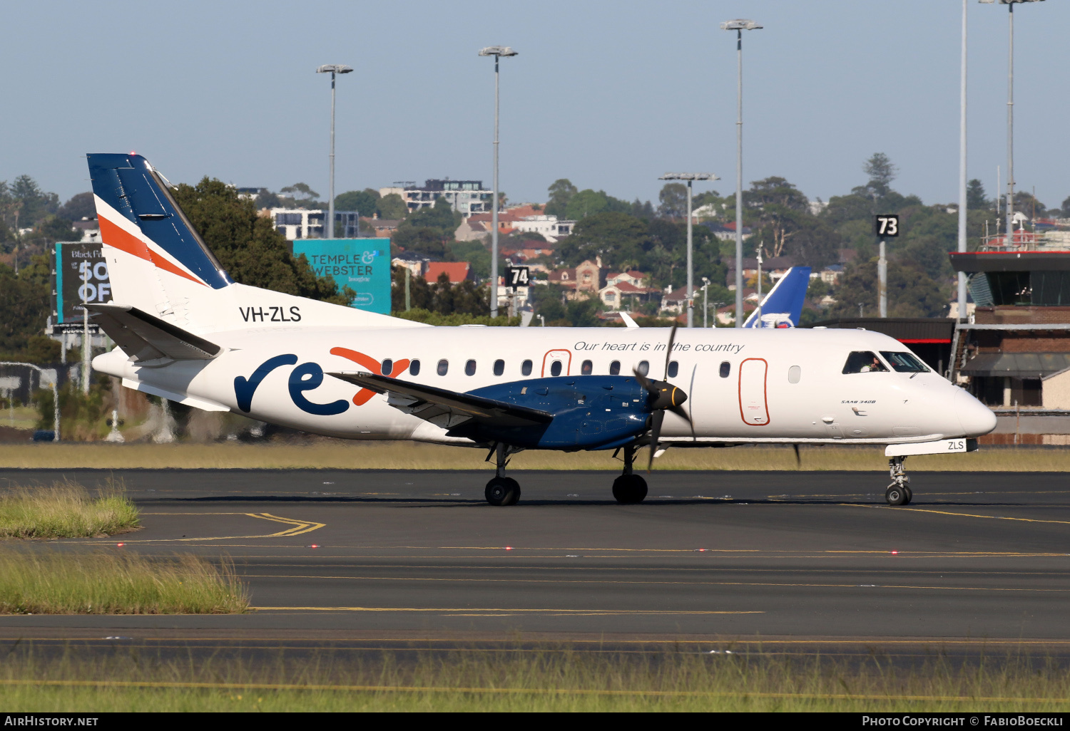Aircraft Photo of VH-ZLS | Saab 340B | REX - Regional Express | AirHistory.net #765708