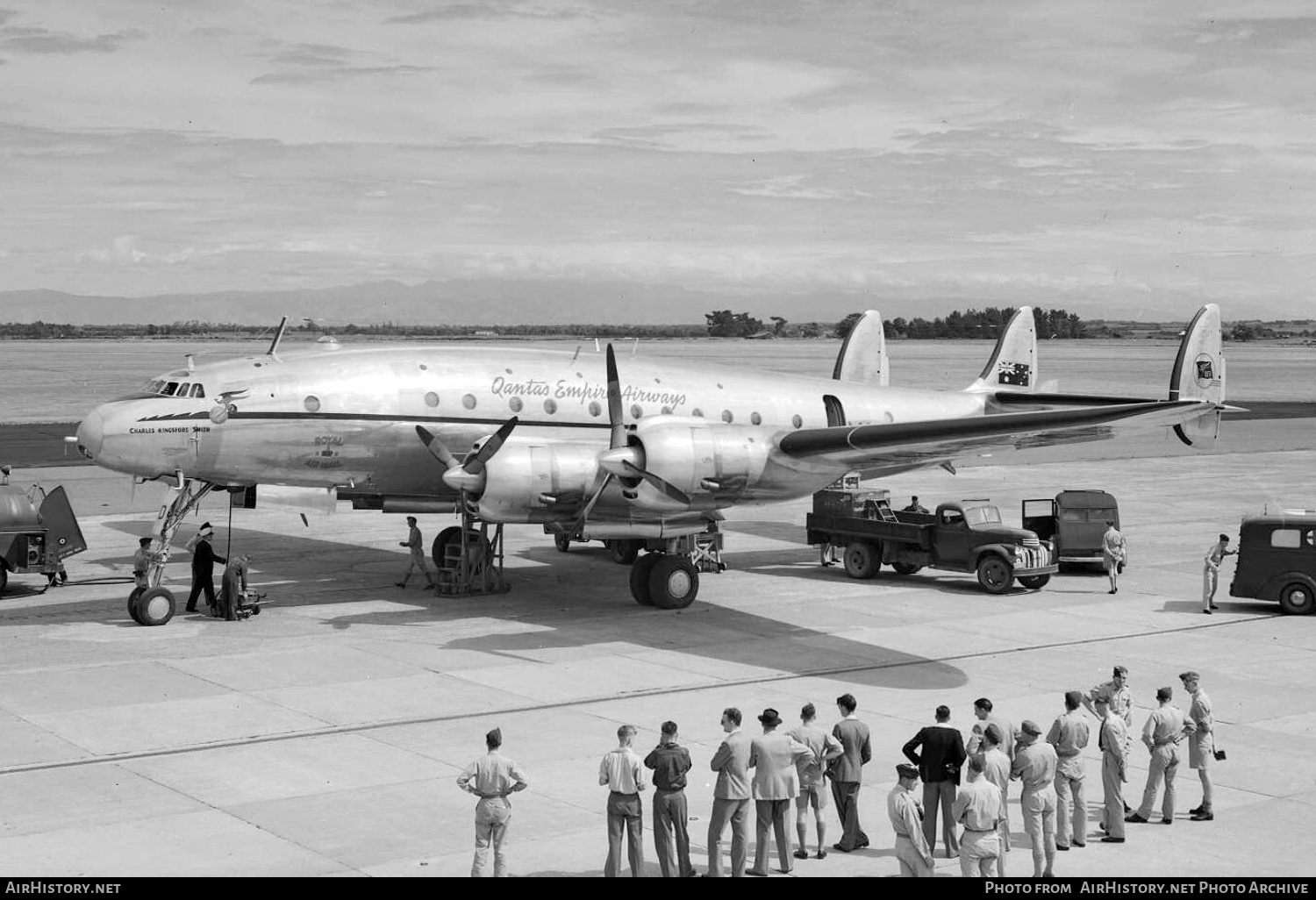 Aircraft Photo of VH-EAD | Lockheed L-749 Constellation | Qantas Empire Airways - QEA | AirHistory.net #765712