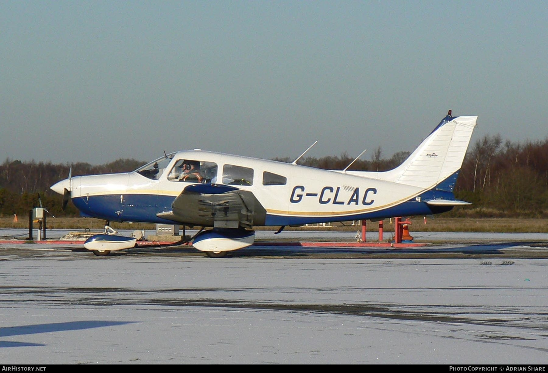 Aircraft Photo of G-CLAC | Piper PA-28-161 Warrior II | AirHistory.net #765717