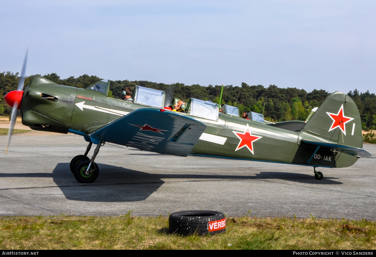 Aircraft Photo of OO-IAK / 1 white | Yakovlev Yak-18 | Soviet Union - Air Force | AirHistory.net #765726