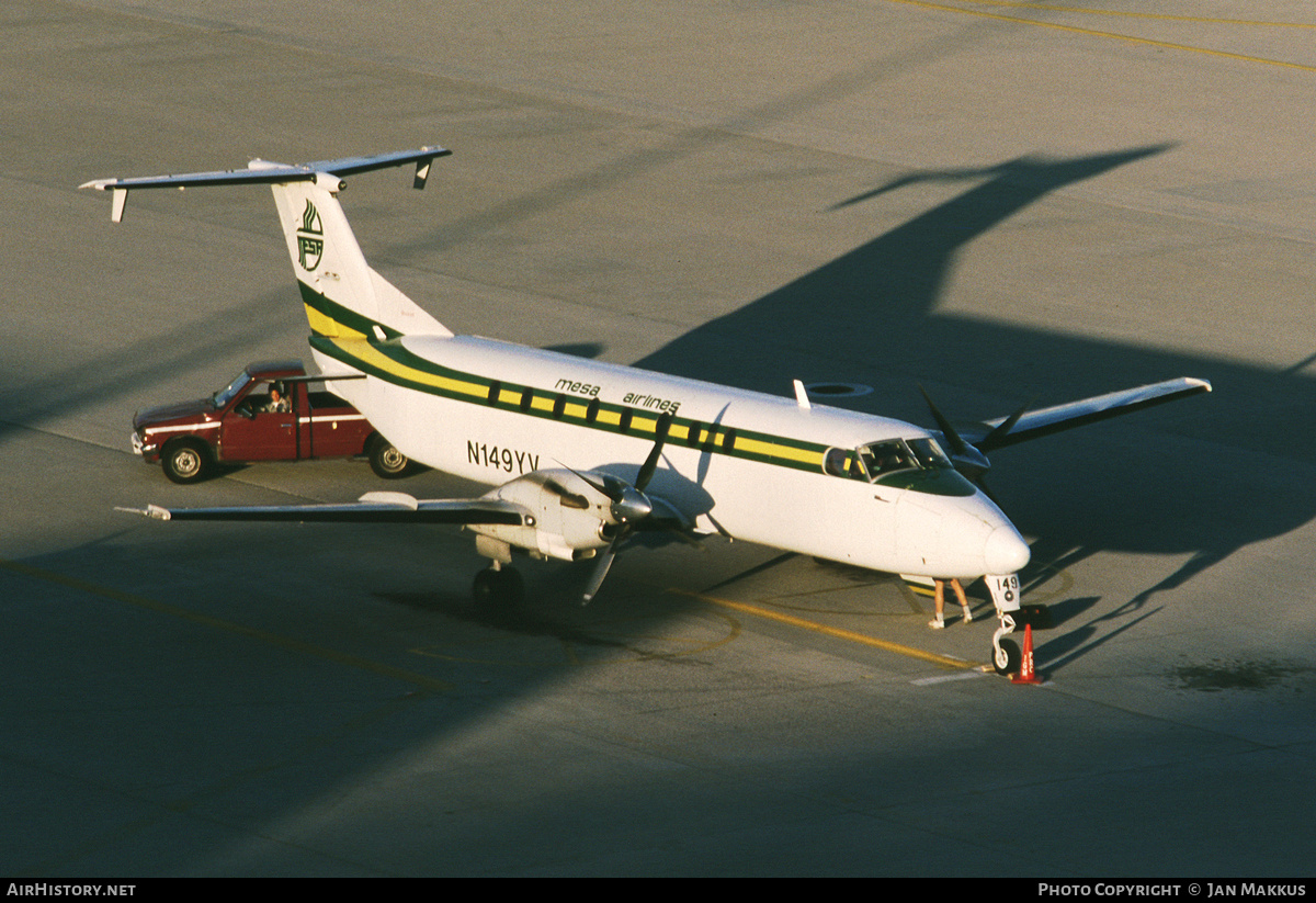 Aircraft Photo of N149YV | Beech 1900C-1 | Mesa Airlines | AirHistory.net #765741