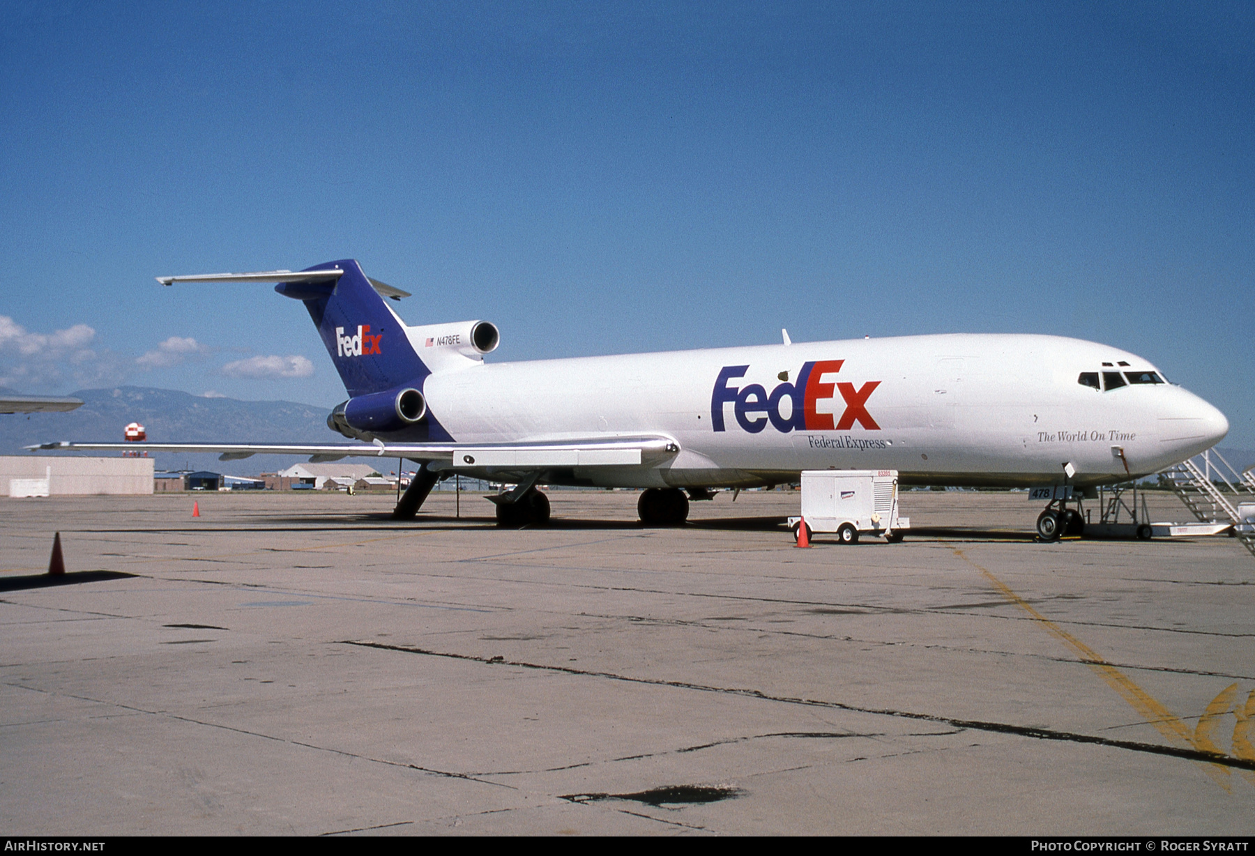 Aircraft Photo of N478FE | Boeing 727-227/Adv(F) | Fedex - Federal Express | AirHistory.net #765758