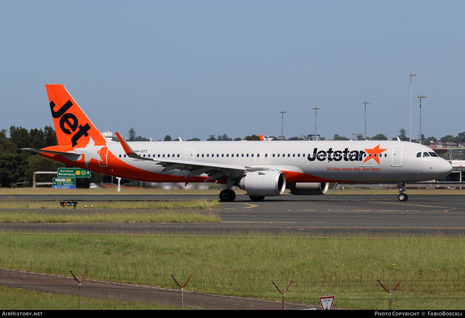 Aircraft Photo of VH-OYT | Airbus A321-251NX | Jetstar Airways | AirHistory.net #765772
