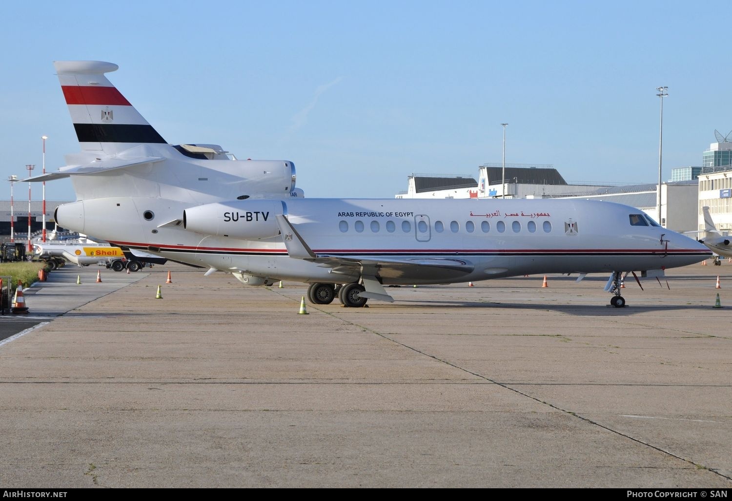 Aircraft Photo of SU-BTV | Dassault Falcon 7X | Arab Republic of Egypt | AirHistory.net #765823