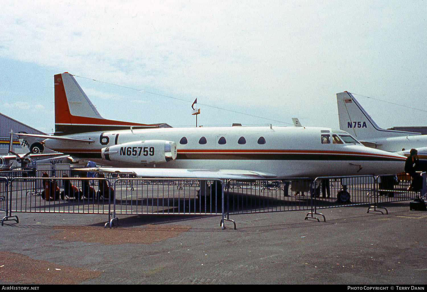 Aircraft Photo of N65759 | North American Rockwell NA-306 Sabreliner 60 | AirHistory.net #765855