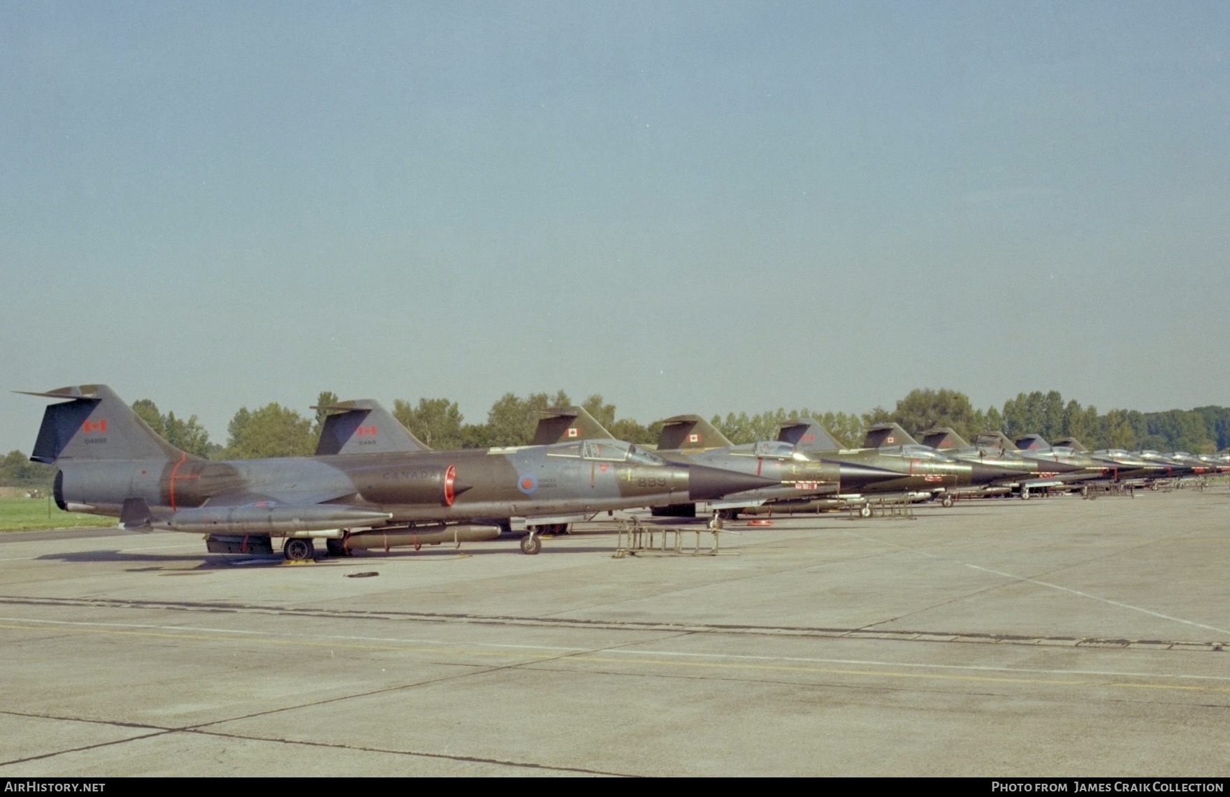 Aircraft Photo of 104899 | Canadair CF-104 Starfighter | Canada - Air Force | AirHistory.net #765859