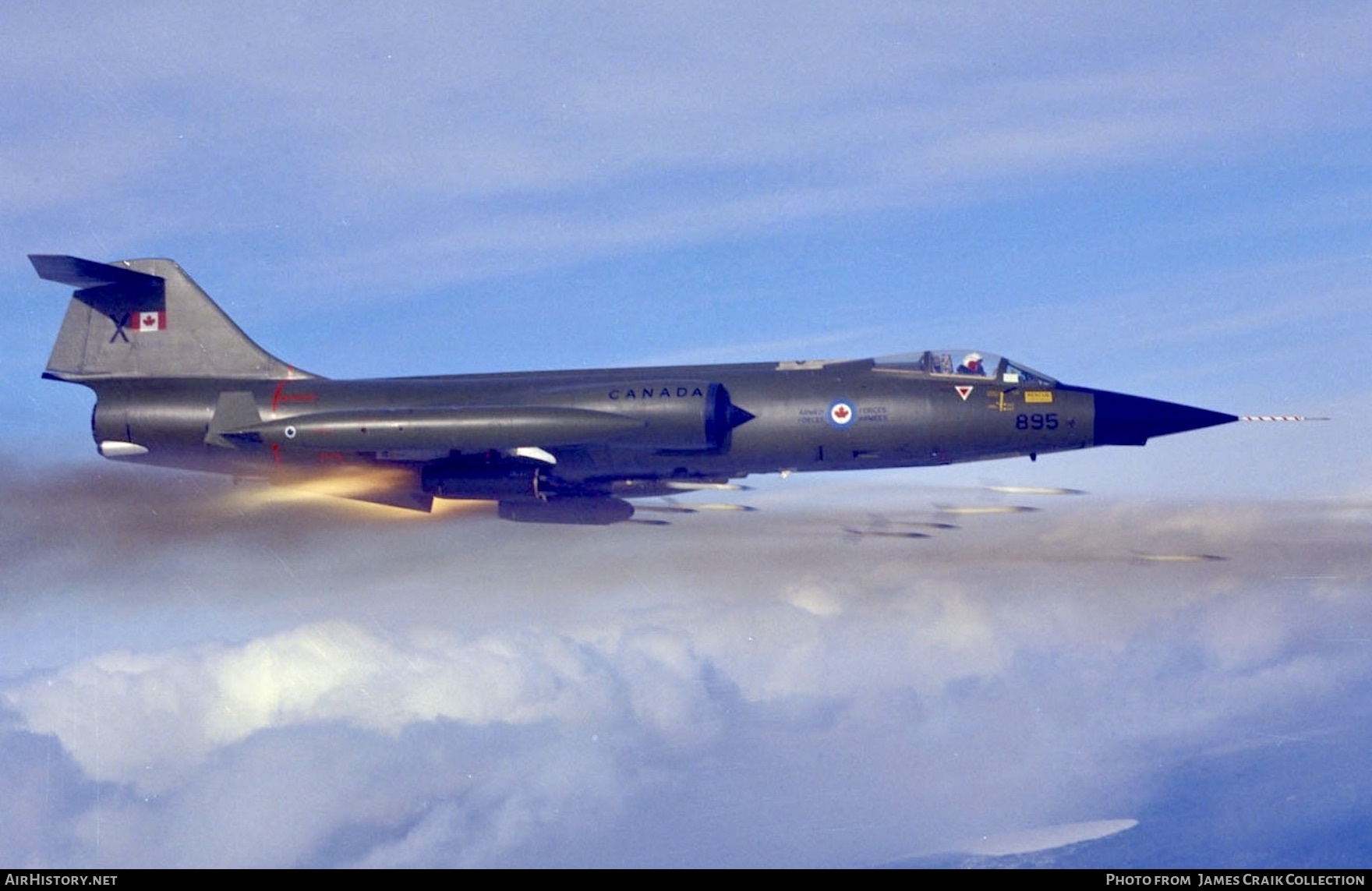 Aircraft Photo of 104895 | Canadair CF-104 Starfighter | Canada - Air Force | AirHistory.net #765860