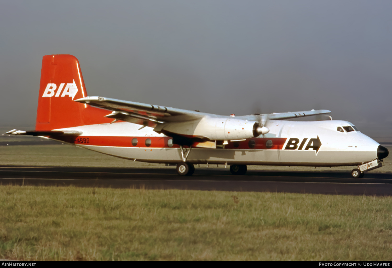 Aircraft Photo of G-ASBG | Handley Page HPR-7 Herald 203 | British Island Airways - BIA | AirHistory.net #765873