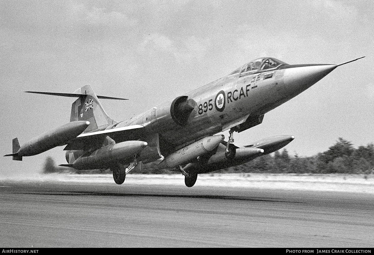Aircraft Photo of 104895 | Canadair CF-104 Starfighter | Canada - Air Force | AirHistory.net #765874