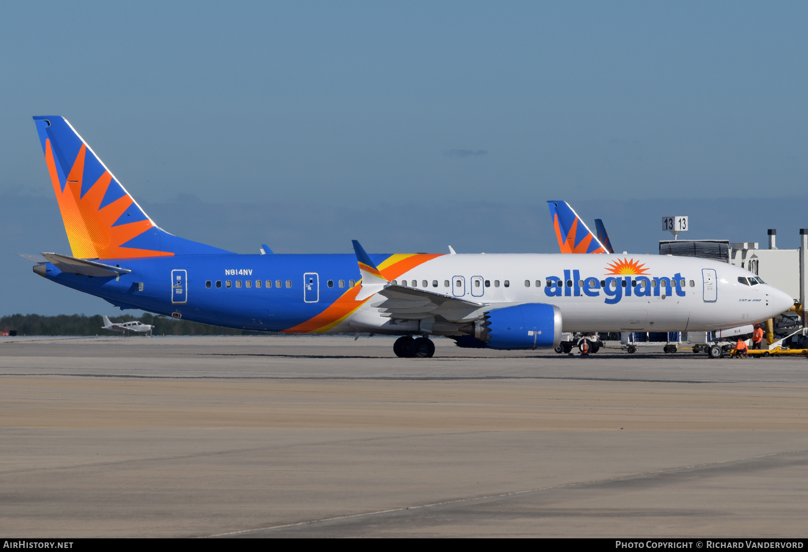 Aircraft Photo of N814NV | Boeing 737-8200 Max 200 | Allegiant Air | AirHistory.net #765879