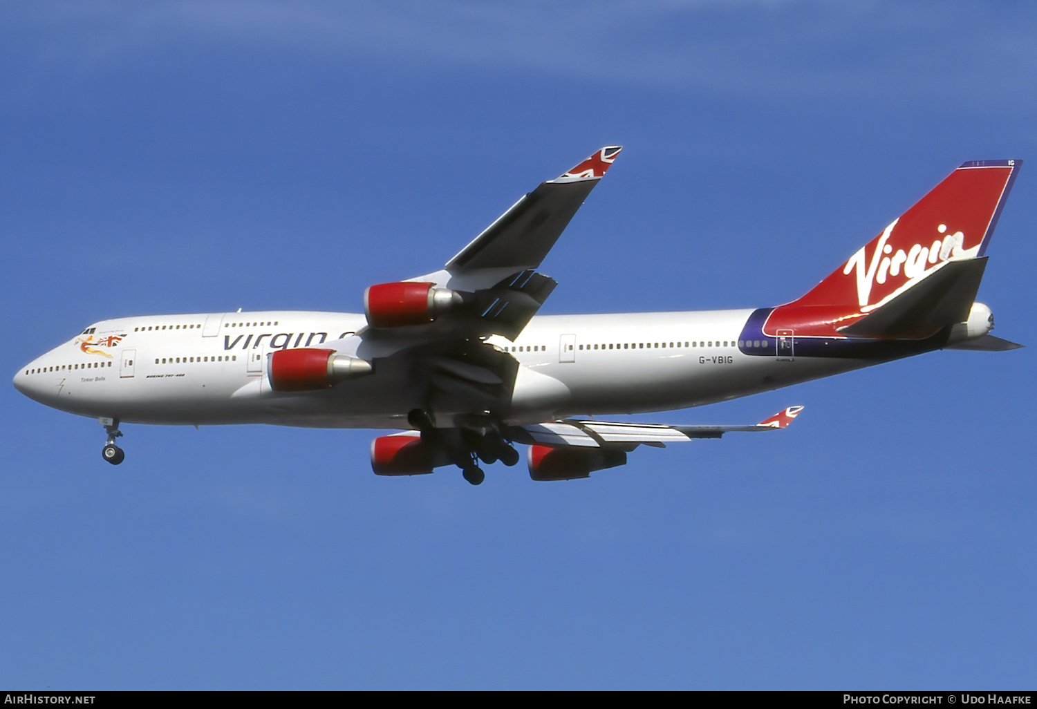 Aircraft Photo of G-VBIG | Boeing 747-4Q8 | Virgin Atlantic Airways | AirHistory.net #765884