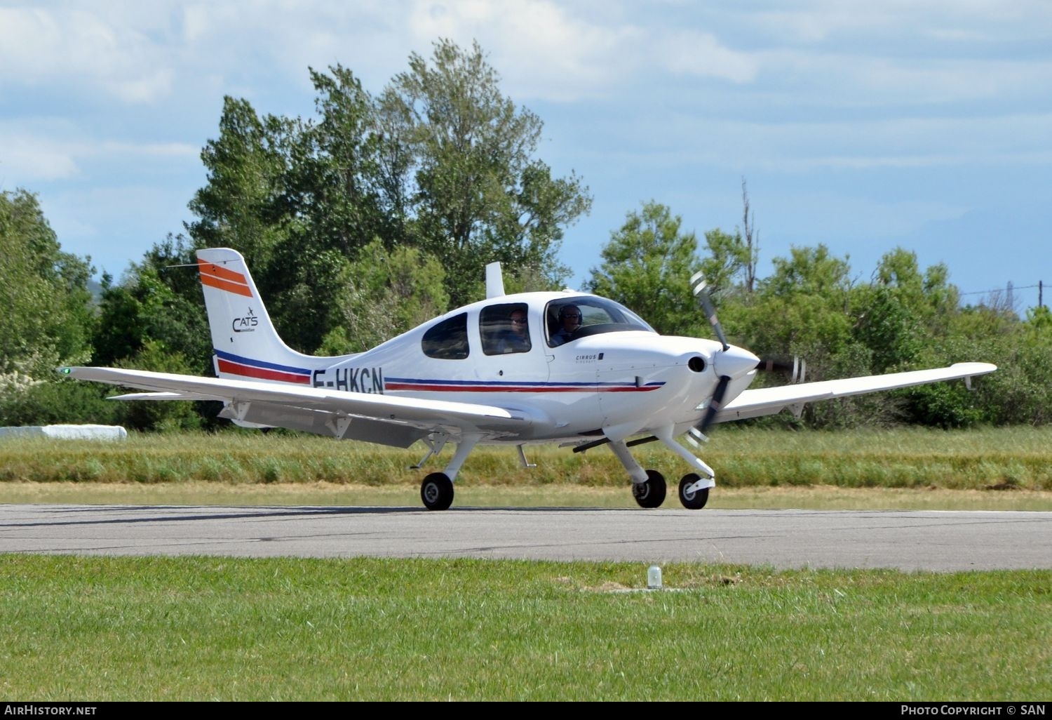 Aircraft Photo of F-HKCN | Cirrus SR-20 G3 | CATS - Cassidian Aviation Training Services | AirHistory.net #765894