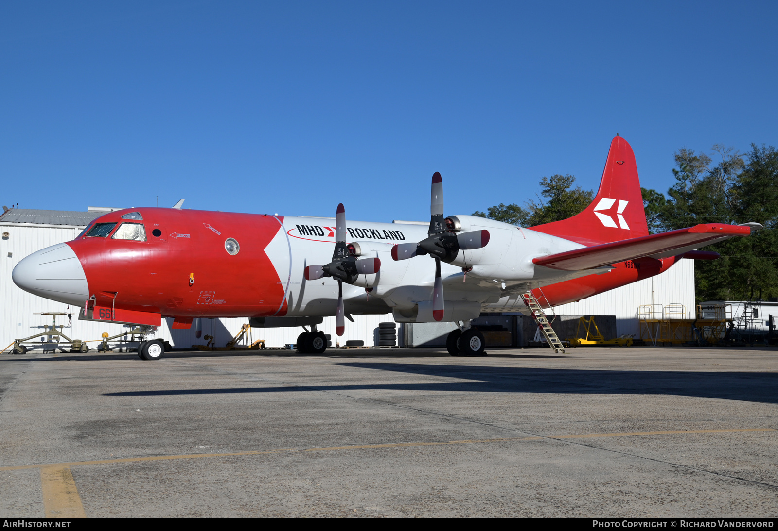 Aircraft Photo of N661MK | Lockheed AP-3C Orion | MHD Rockland Services | AirHistory.net #765897
