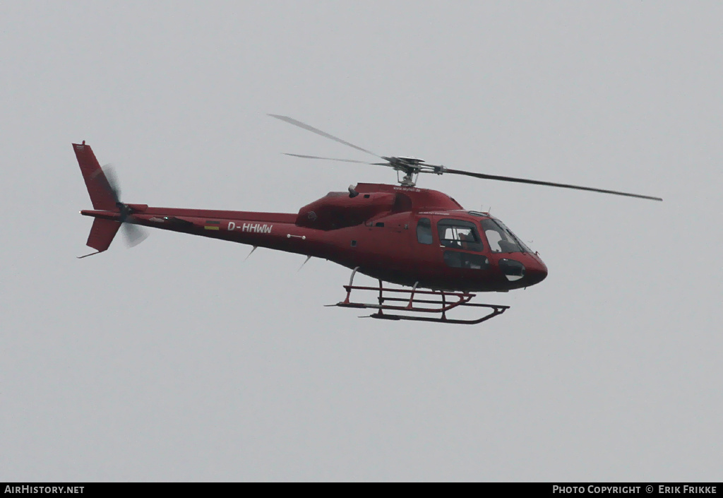 Aircraft Photo of D-HHWW | Eurocopter AS-355F-2 Ecureuil 2 | Sky Heli | AirHistory.net #765928