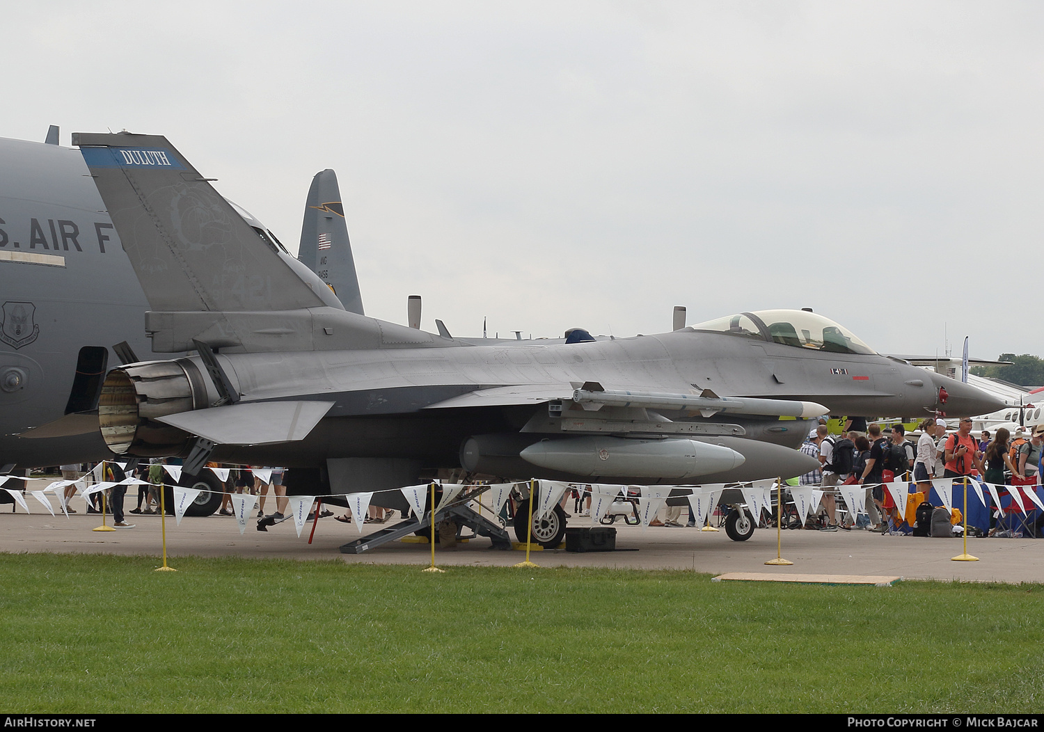 Aircraft Photo of 91-0421 / AF91-421 | General Dynamics F-16CM Fighting Falcon | USA - Air Force | AirHistory.net #765960