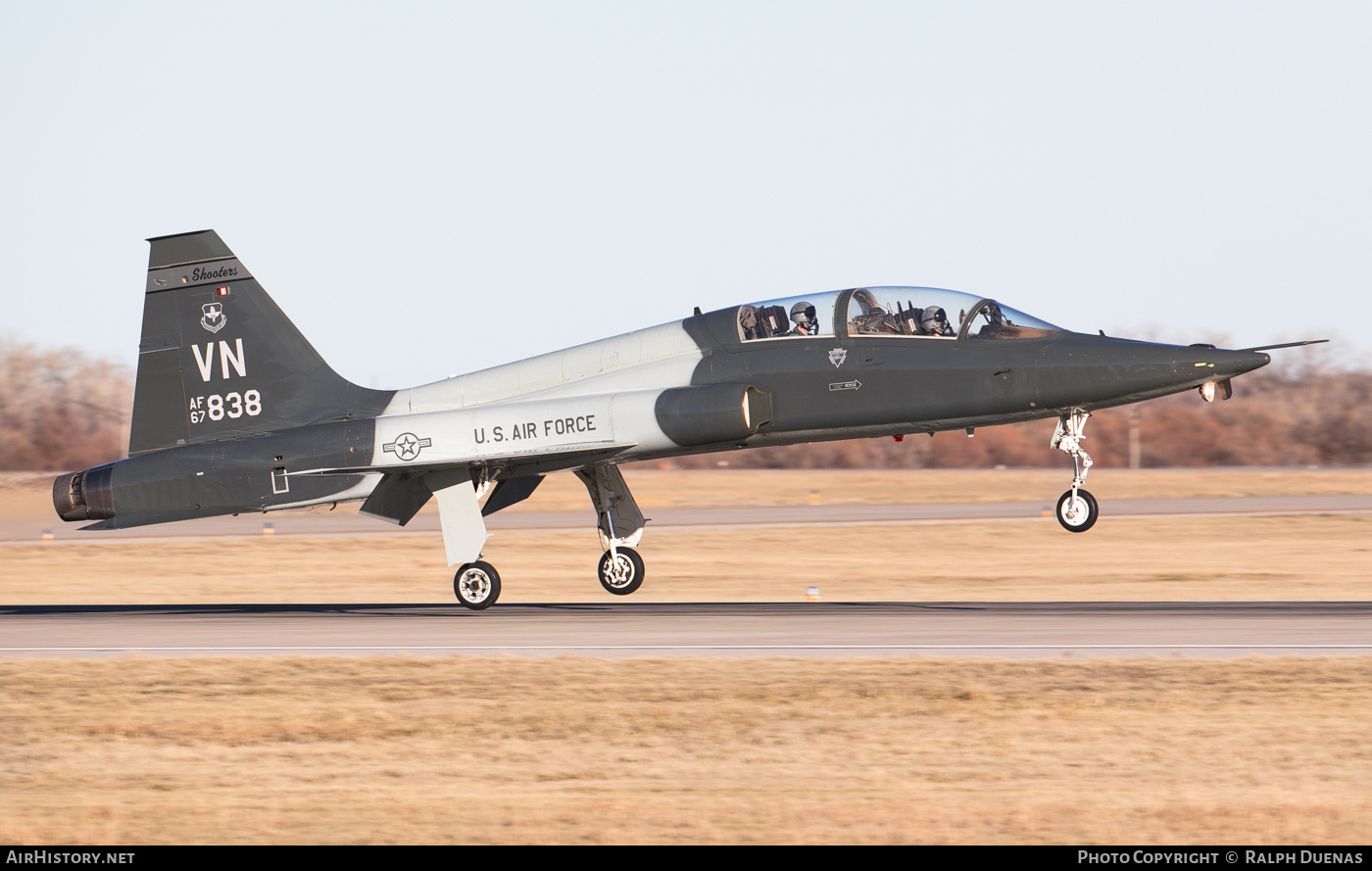 Aircraft Photo of 67-14838 | Northrop T-38C Talon | USA - Air Force | AirHistory.net #765971