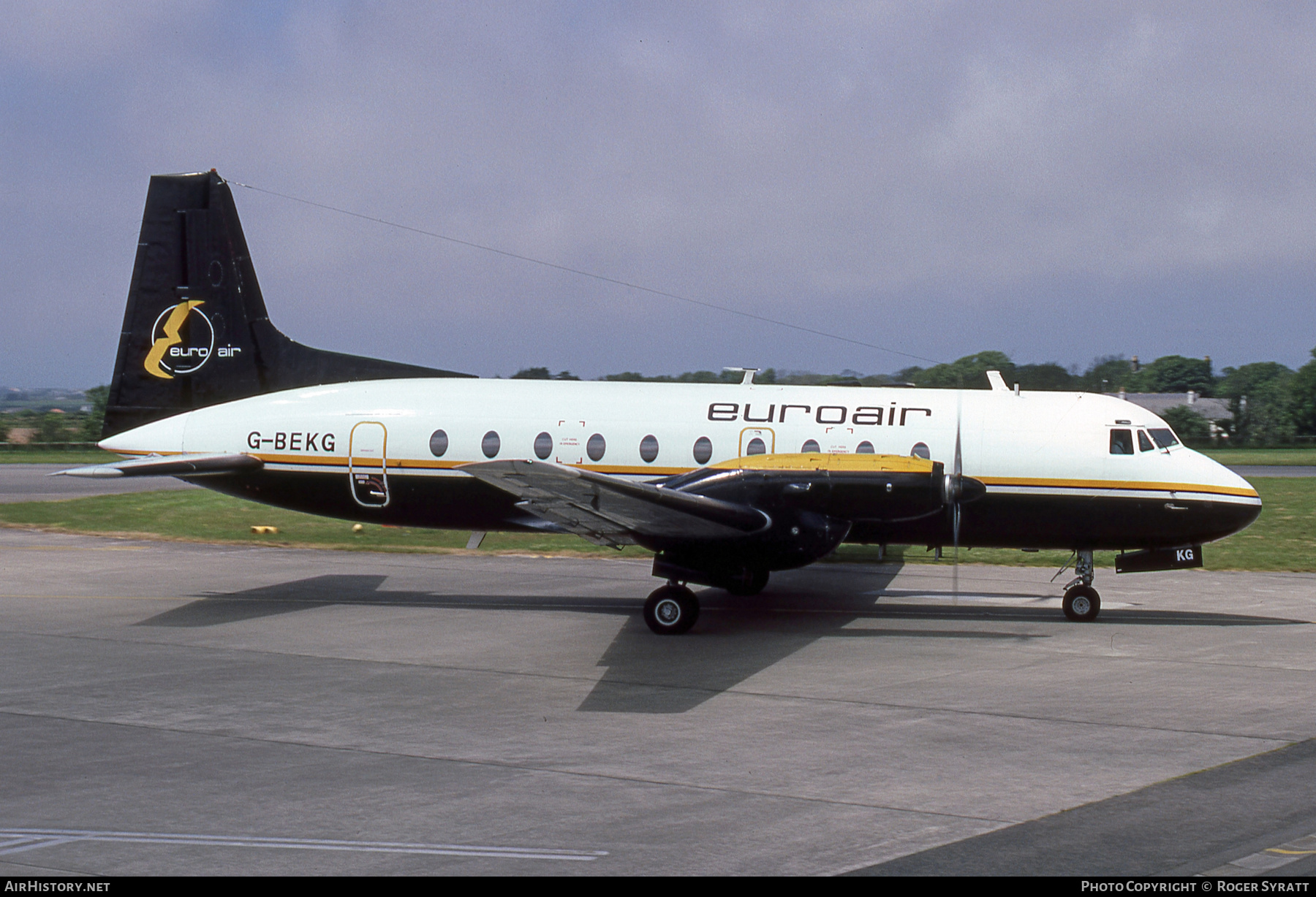 Aircraft Photo of G-BEKG | Hawker Siddeley HS-748 Srs1/105 | Euroair | AirHistory.net #765972