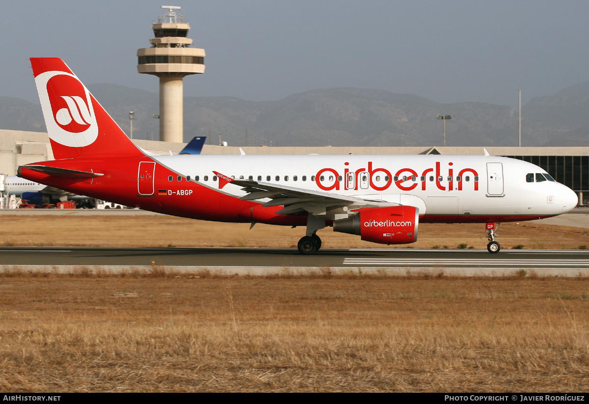 Aircraft Photo of D-ABGP | Airbus A319-112 | Air Berlin | AirHistory.net #765978