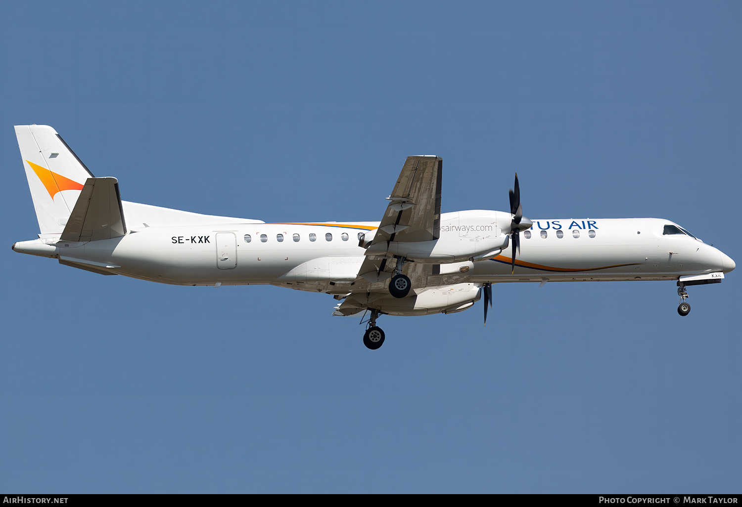 Aircraft Photo of SE-KXK | Saab 2000 | Tus Airways | AirHistory.net #765981