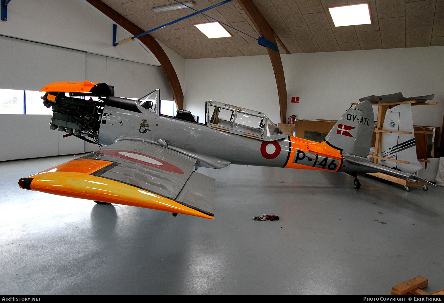 Aircraft Photo of OY-ATL / P-146 | De Havilland DHC-1 Chipmunk 22 | Denmark - Air Force | AirHistory.net #766002