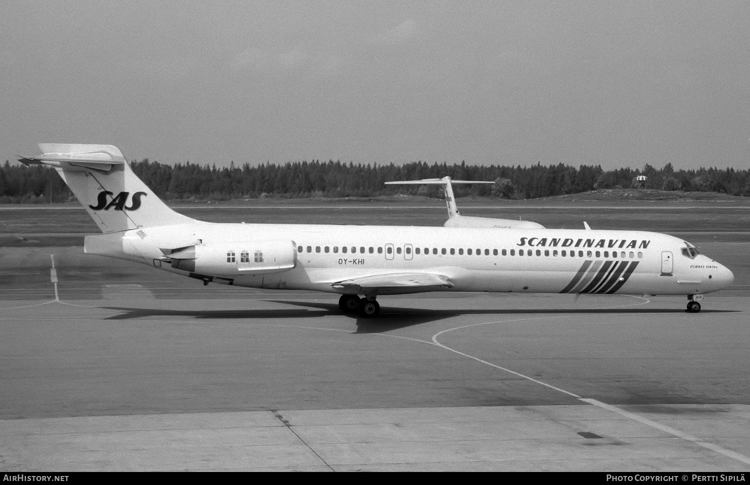 Aircraft Photo of OY-KHI | McDonnell Douglas MD-87 (DC-9-87) | Scandinavian Airlines - SAS | AirHistory.net #766004