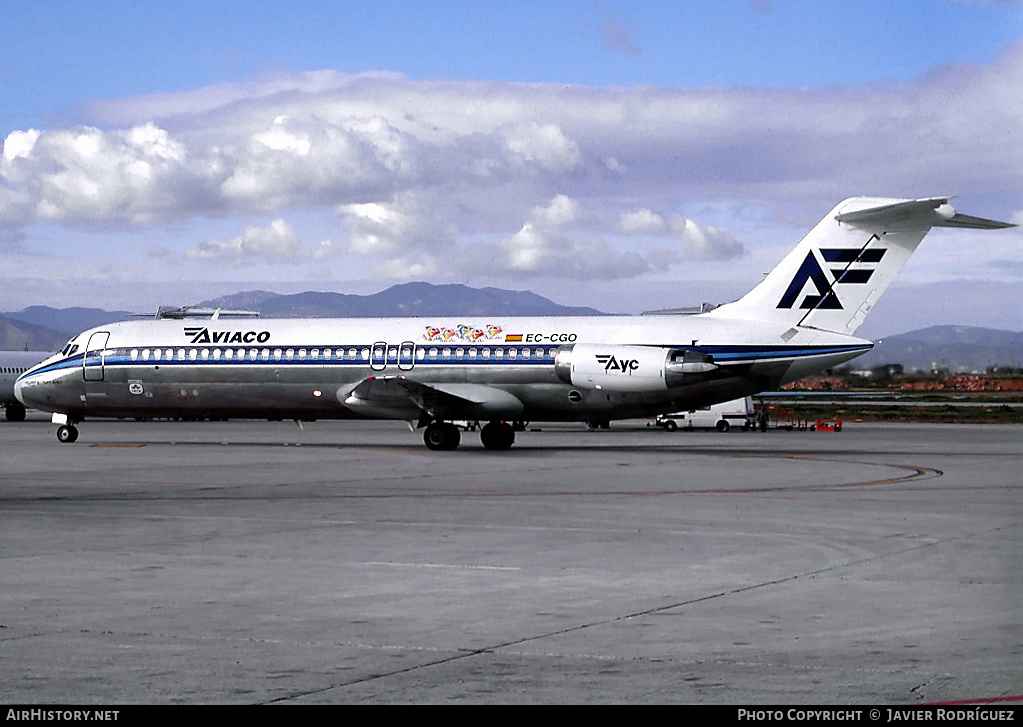 Aircraft Photo of EC-CGO | McDonnell Douglas DC-9-32 | Aviaco | AirHistory.net #766006