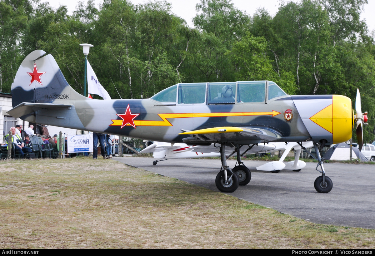 Aircraft Photo of RA-3326K | Yakovlev Yak-52 | Soviet Union - Air Force | AirHistory.net #766032