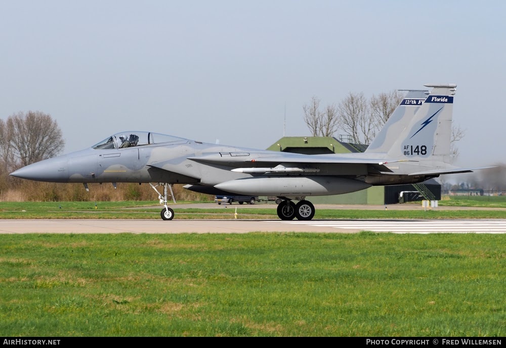 Aircraft Photo of 86-0148 / AF86-148 | McDonnell Douglas F-15C Eagle | USA - Air Force | AirHistory.net #766040