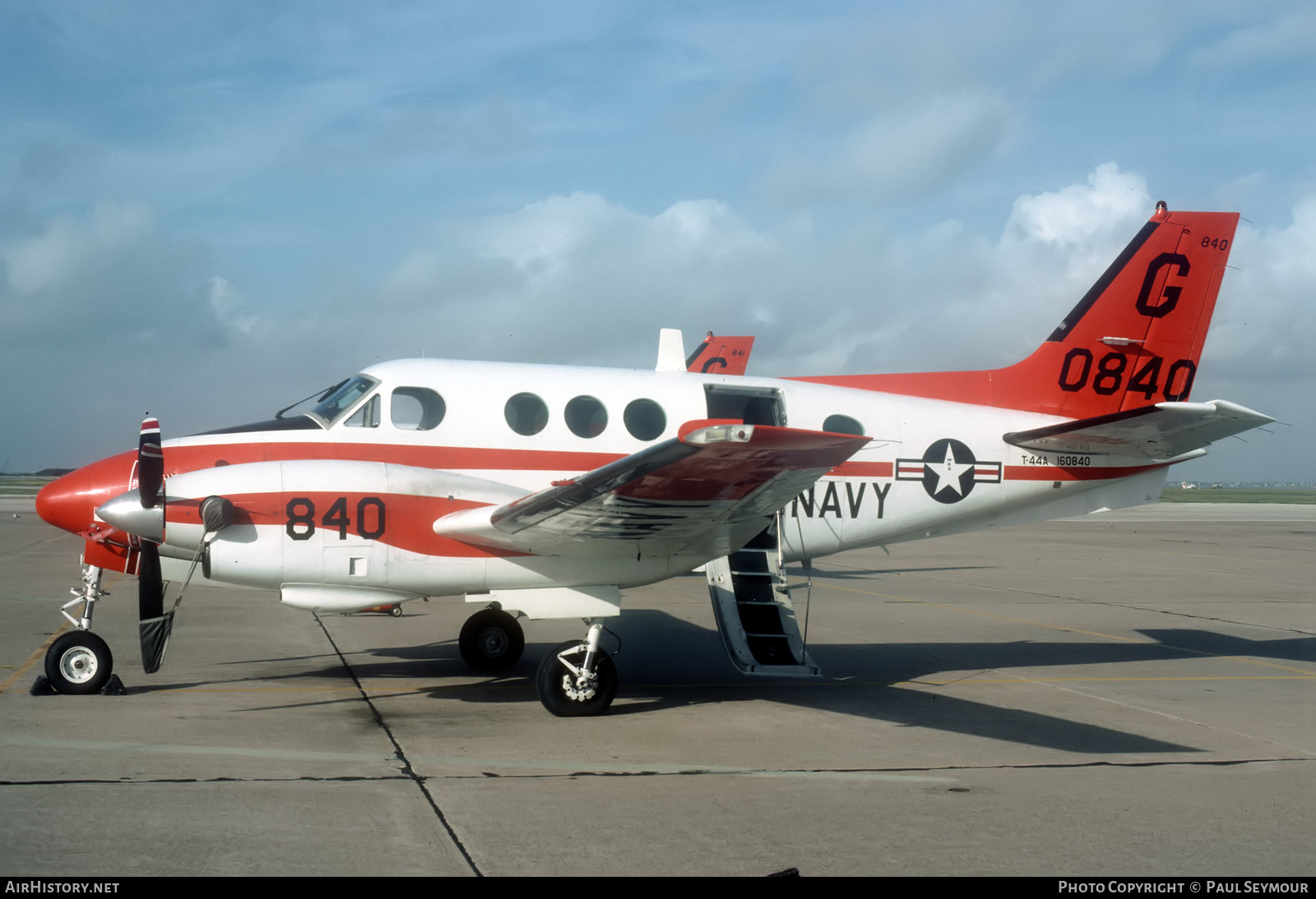 Aircraft Photo of 160840 / 0840 | Beech T-44A Pegasus | USA - Navy | AirHistory.net #766044