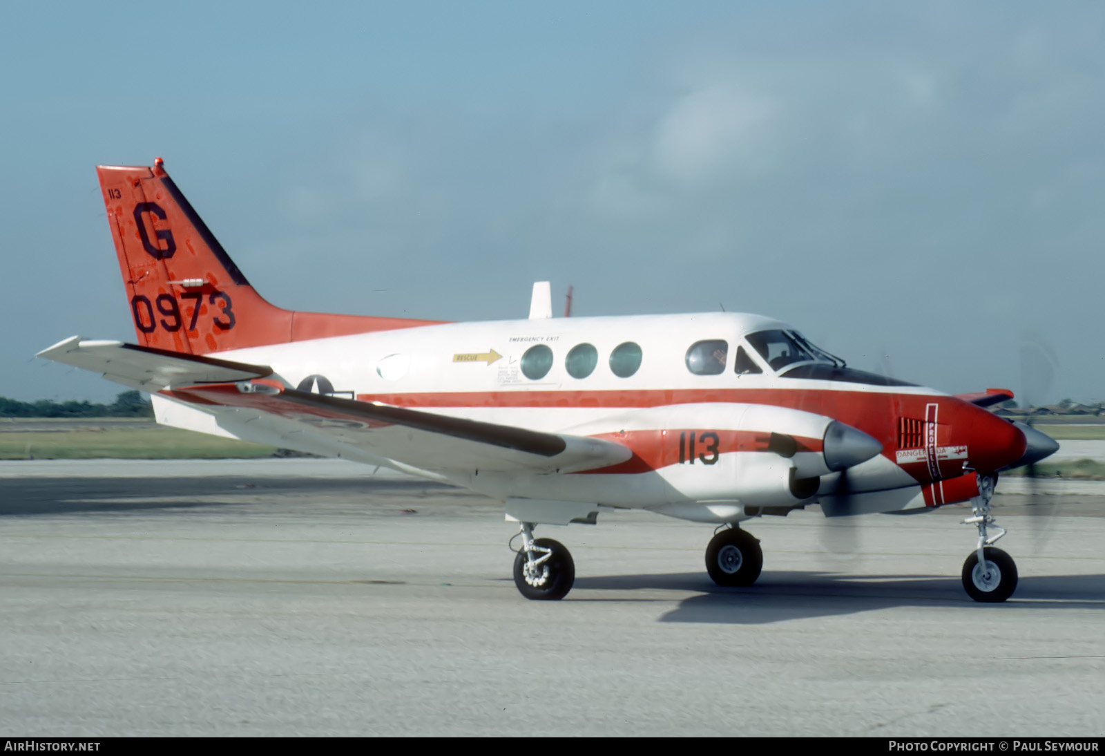 Aircraft Photo of 160973 / 0973 | Beech T-44A Pegasus | USA - Navy | AirHistory.net #766048