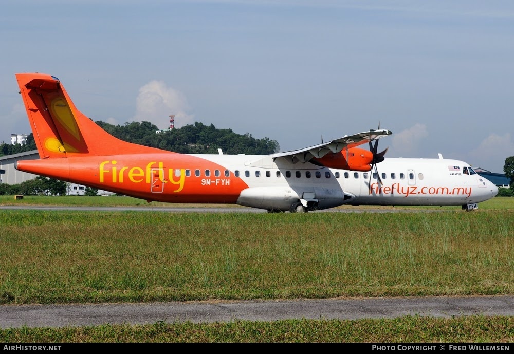 Aircraft Photo of 9M-FYH | ATR ATR-72-500 (ATR-72-212A) | Firefly | AirHistory.net #766049