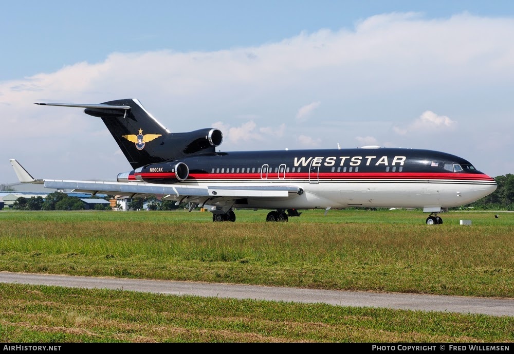Aircraft Photo of N800AK | Boeing 727-23 | Weststar Aviation Services | AirHistory.net #766050