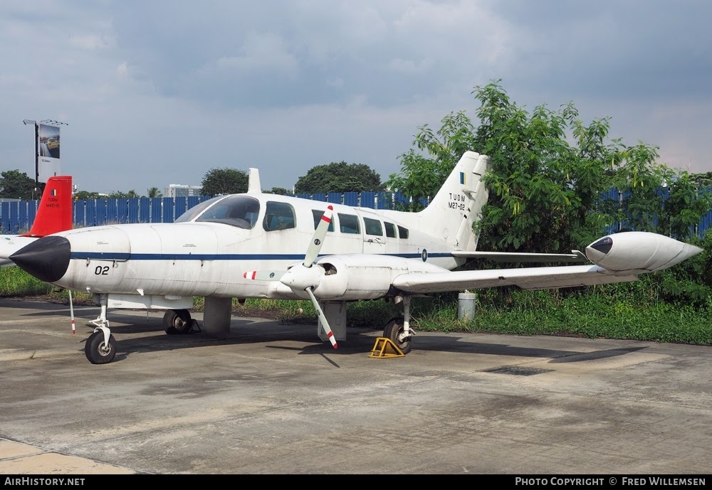 Aircraft Photo of M27-02 | Cessna 402B | Malaysia - Air Force | AirHistory.net #766051