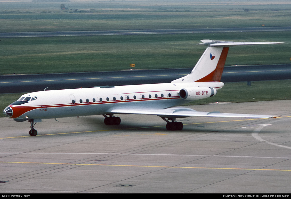 Aircraft Photo of OK-BYR | Tupolev Tu-134A | Czechoslovakia Government | AirHistory.net #766068