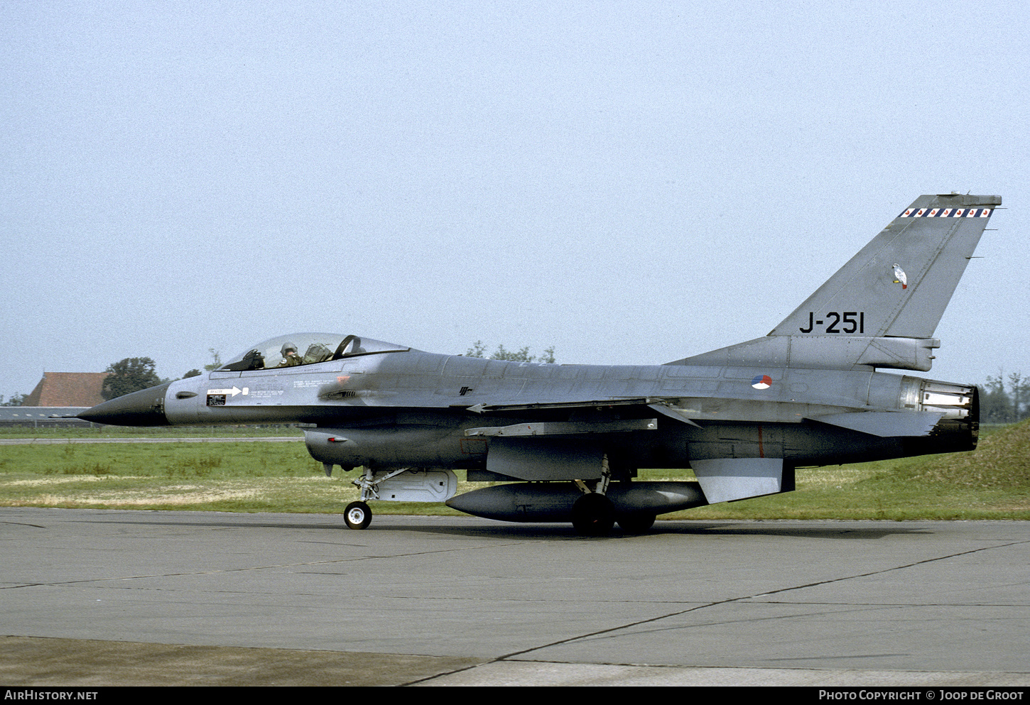Aircraft Photo of J-251 | General Dynamics F-16A Fighting Falcon | Netherlands - Air Force | AirHistory.net #766070