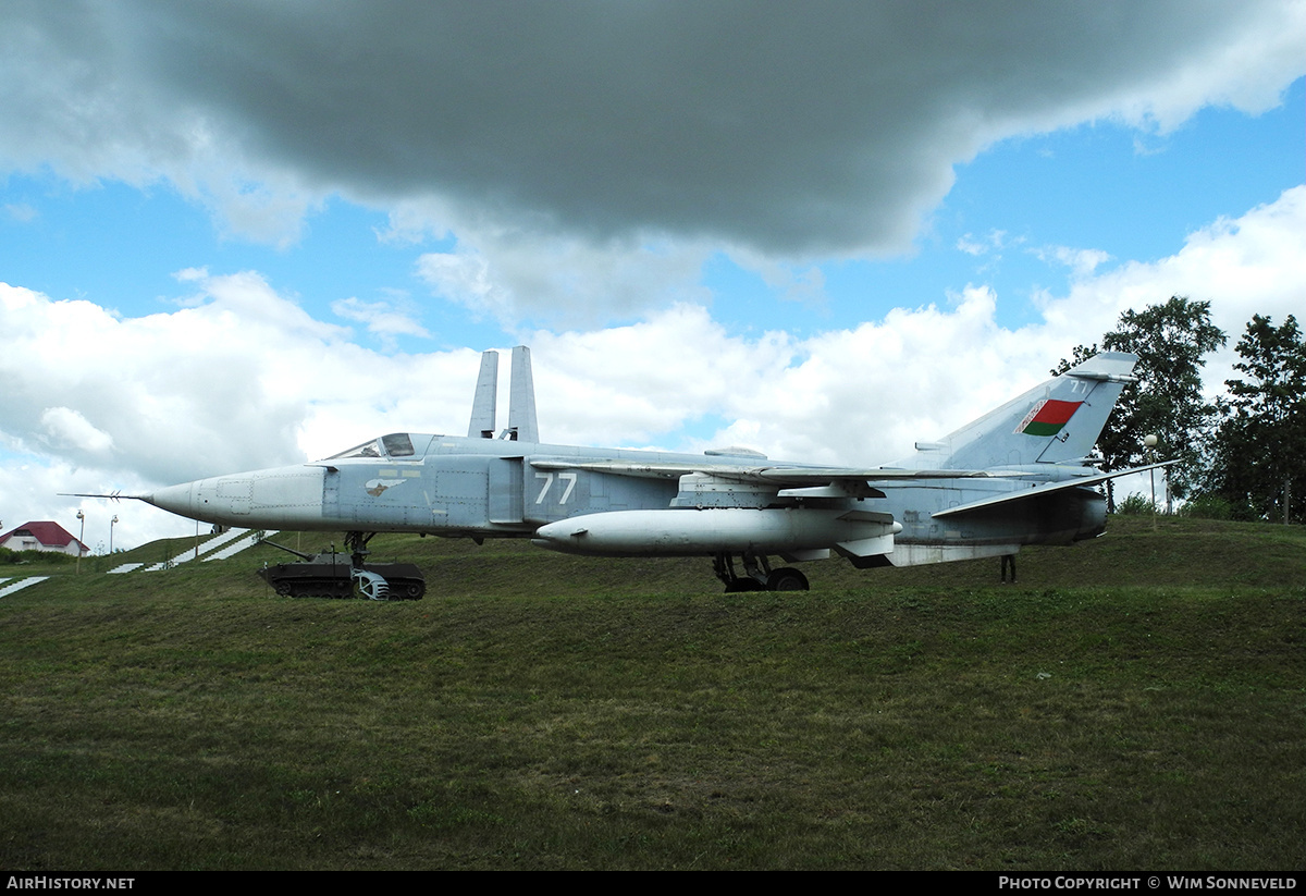 Aircraft Photo of 77 white | Sukhoi Su-24MR | Belarus - Air Force | AirHistory.net #766087