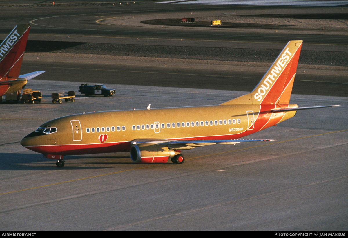 Aircraft Photo of N520SW | Boeing 737-5H4 | Southwest Airlines | AirHistory.net #766099