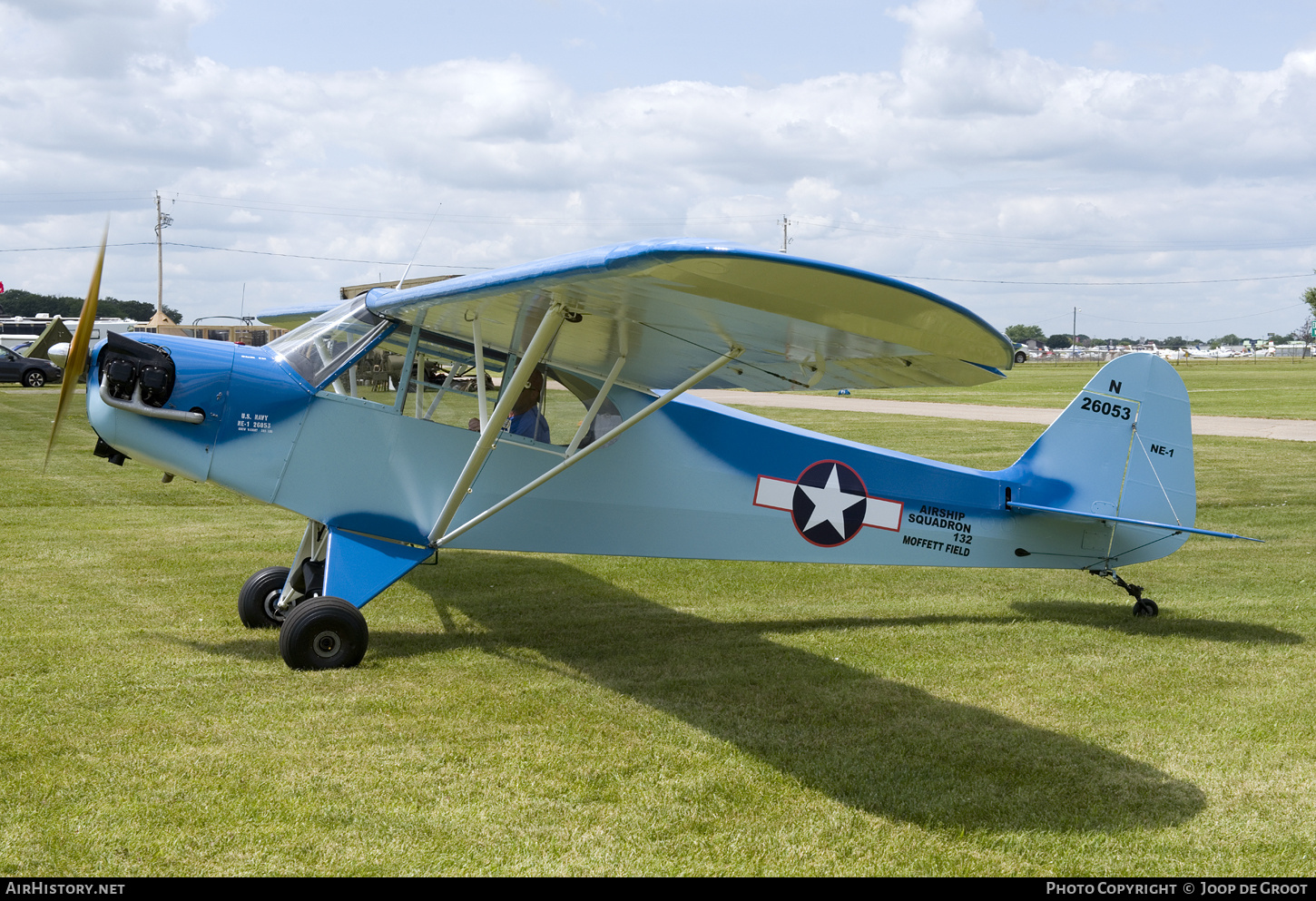 Aircraft Photo of N26053 / 26053 | Piper J-3F-65 Cub | USA - Navy | AirHistory.net #766102