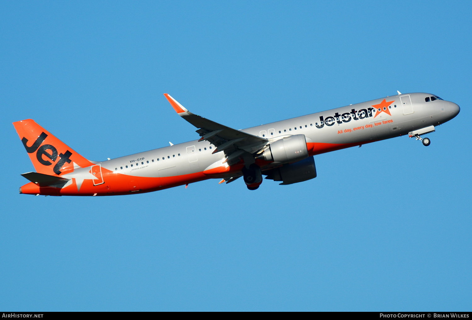 Aircraft Photo of VH-OYP | Airbus A321-251NX | Jetstar Airways | AirHistory.net #766104