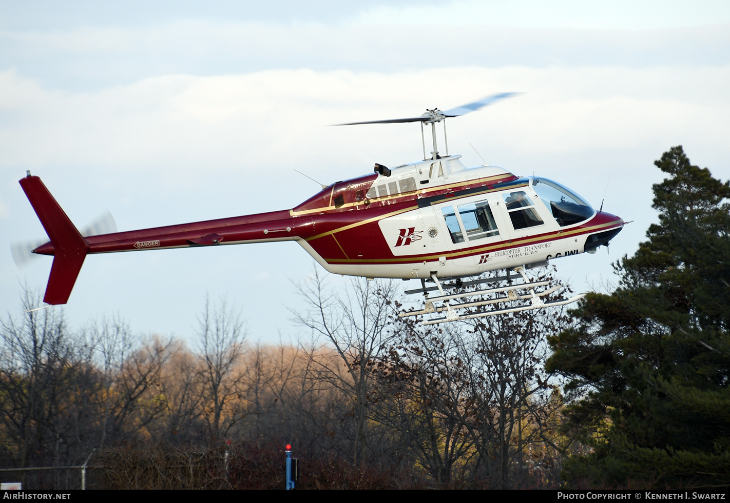Aircraft Photo of C-GJWL | Bell 206B JetRanger II | Helicopter Transport Services | AirHistory.net #766130