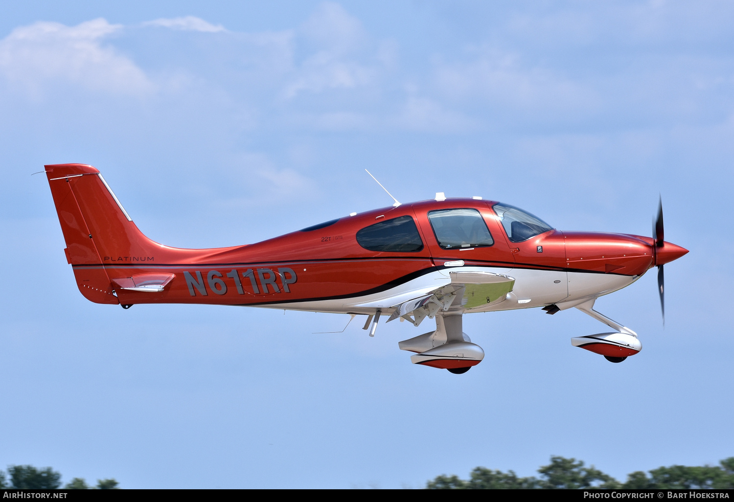 Aircraft Photo of N611RP | Cirrus SR-22T G6-GTS Platinum | AirHistory.net #766138