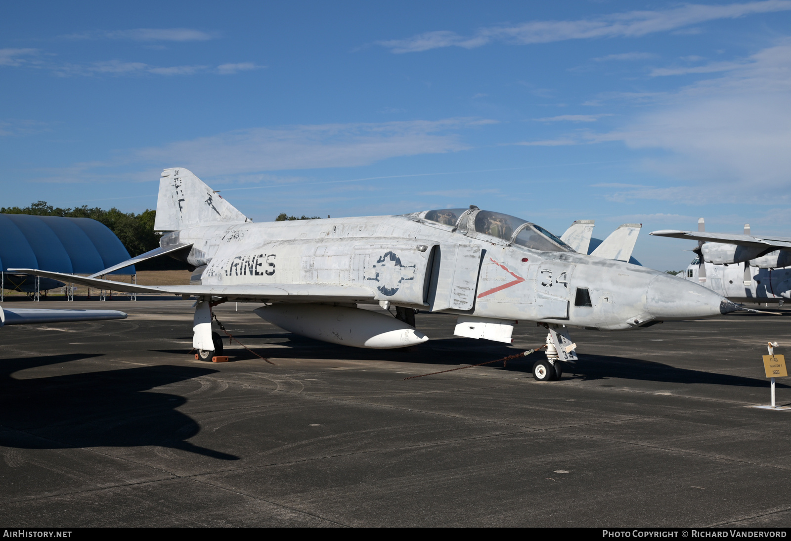 Aircraft Photo of 157349 / 7349 | McDonnell Douglas RF-4B Phantom II | USA - Marines | AirHistory.net #766147