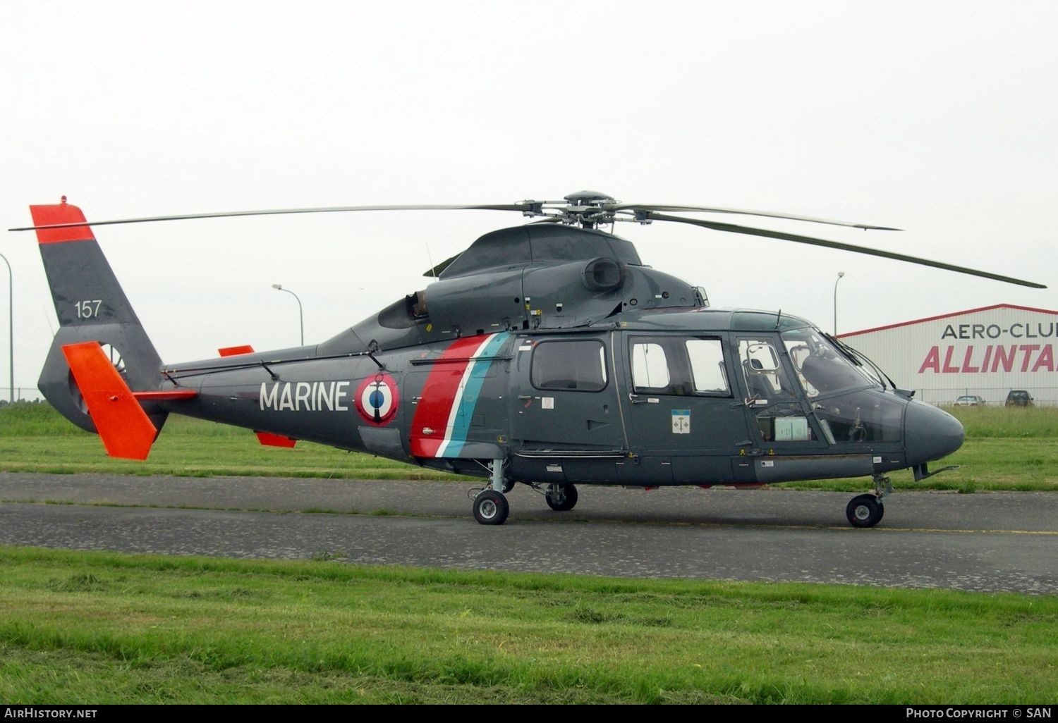 Aircraft Photo of 157 | Aerospatiale SA-365sp Dauphin 2 | France - Navy | AirHistory.net #766150