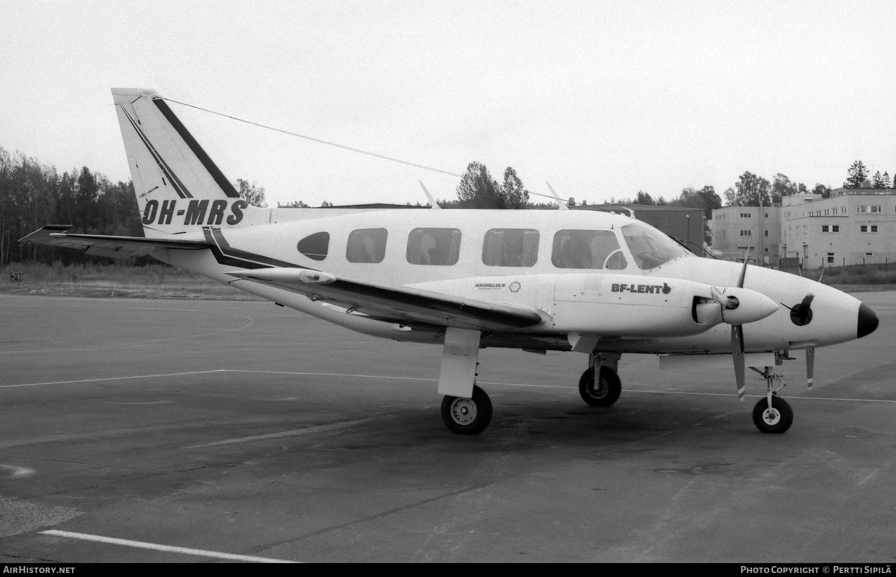 Aircraft Photo of OH-MRS | Piper PA-31-310 Navajo B | BF-Lento | AirHistory.net #766166