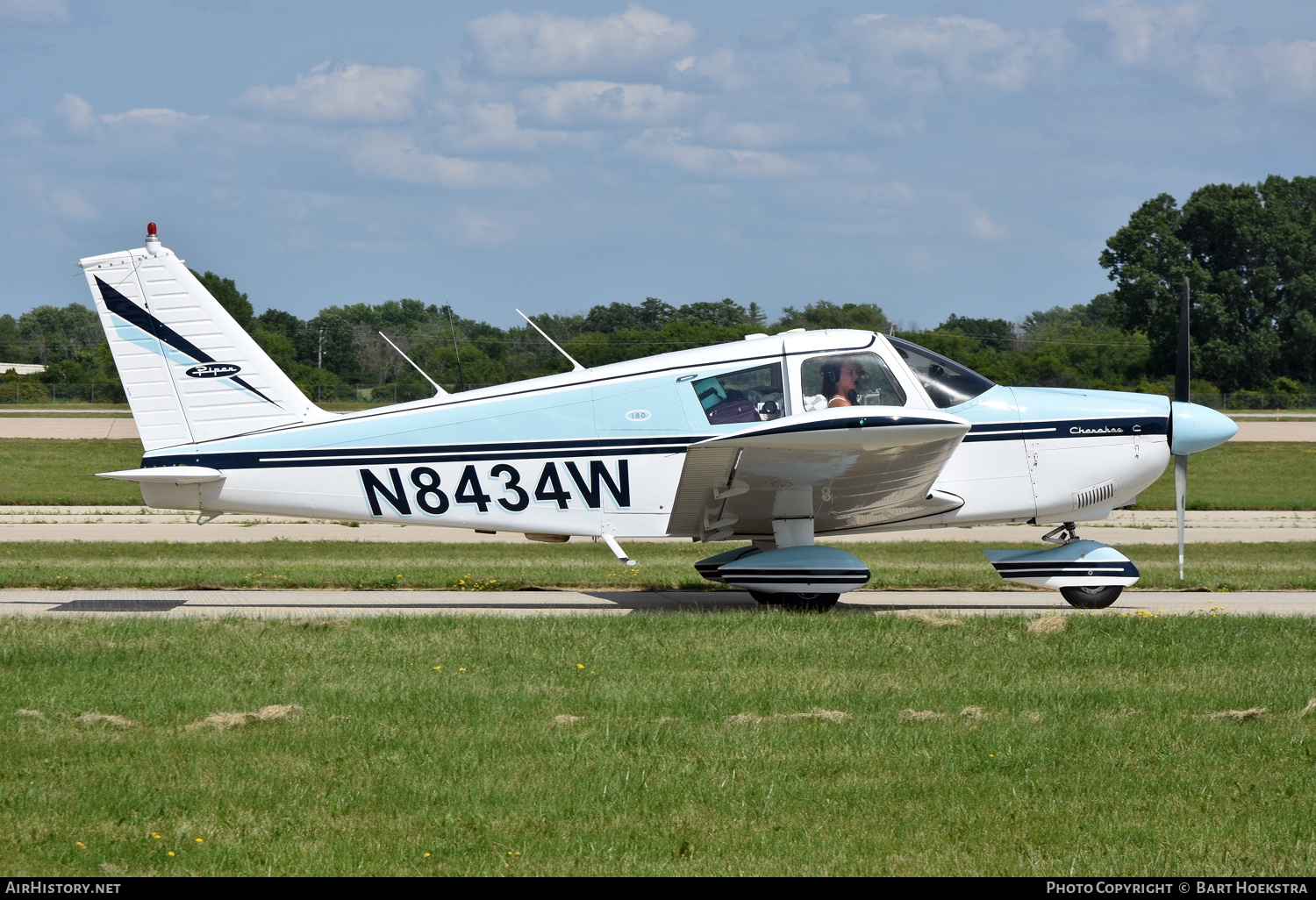Aircraft Photo of N8434W | Piper PA-28-180 Cherokee C | AirHistory.net #766173