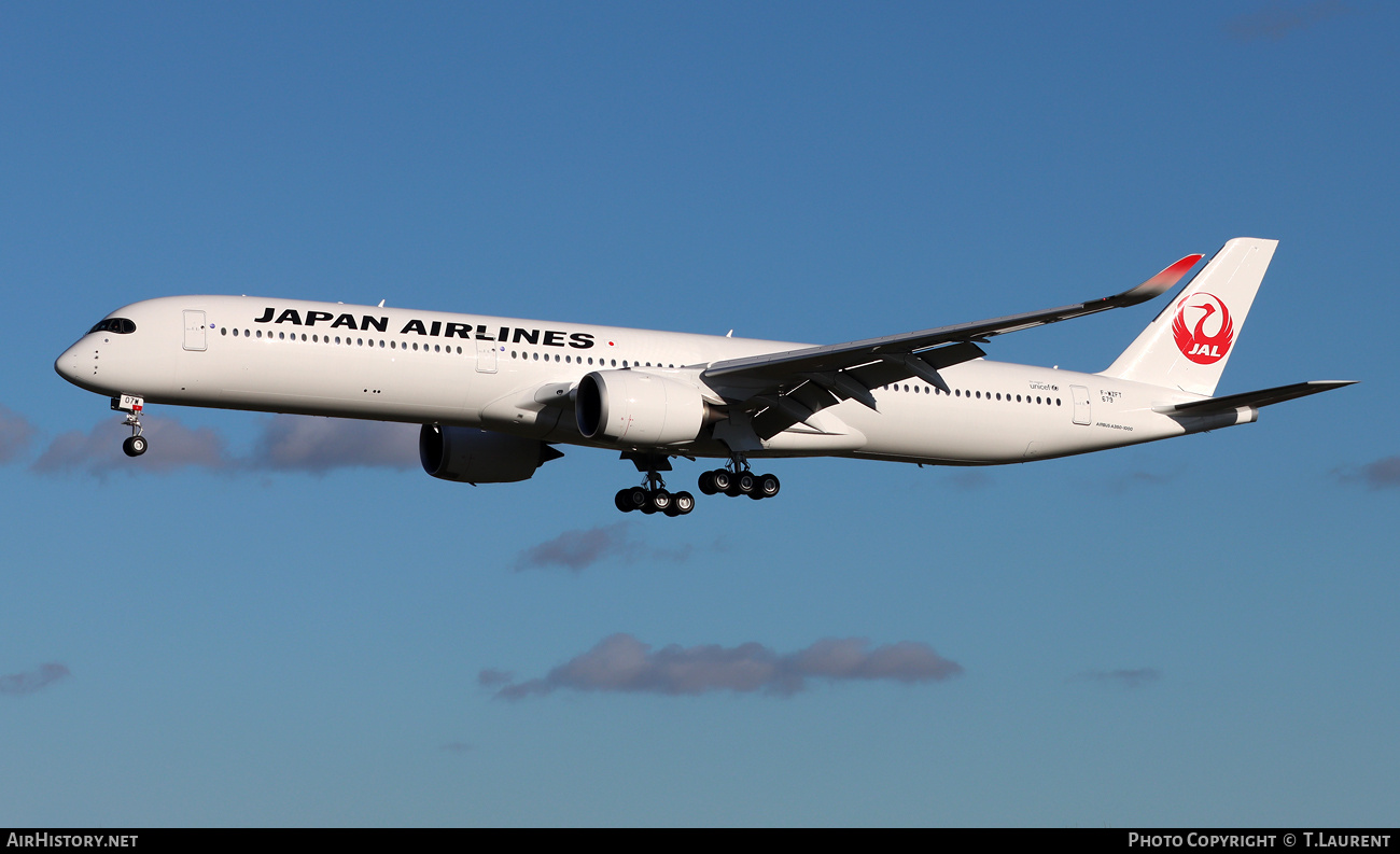 Aircraft Photo of F-WZFT | Airbus A350-1041 | Japan Airlines - JAL | AirHistory.net #766176