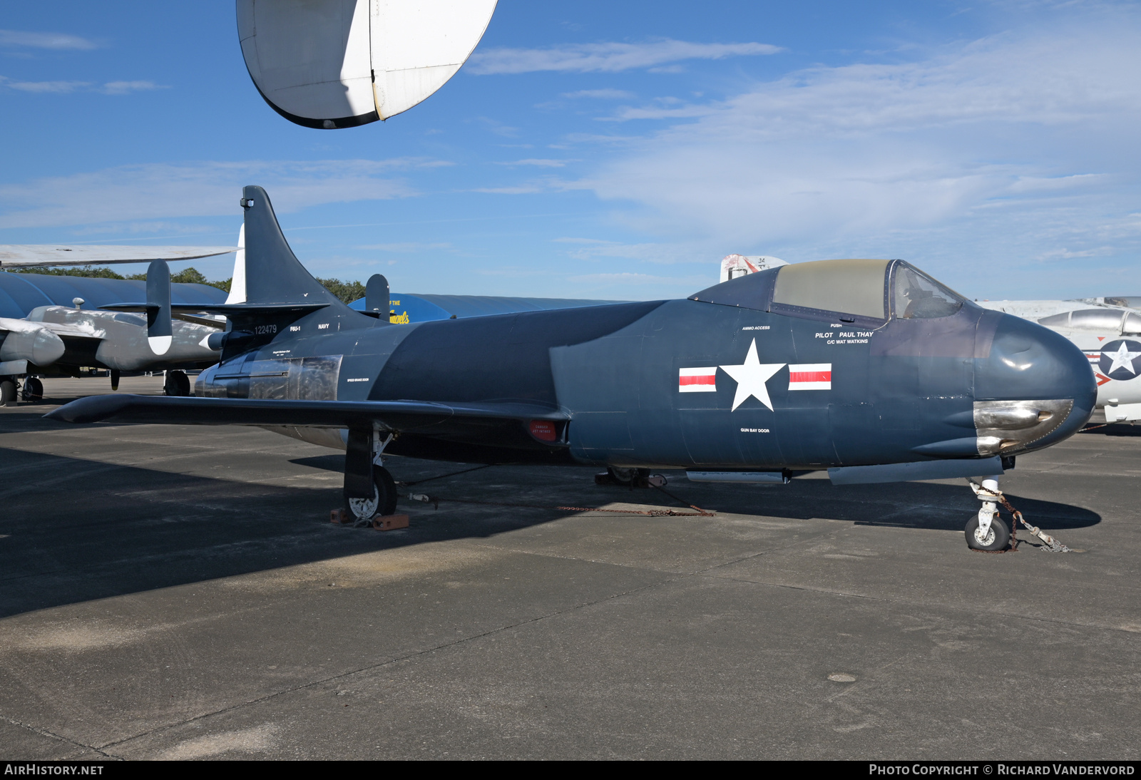 Aircraft Photo of 122479 | Vought F6U-1 Pirate | USA - Navy | AirHistory.net #766186
